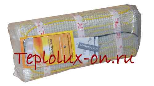 Нагревательный мат Теплолюкс‑Тропикс упакован в плёнку, фото без коробки